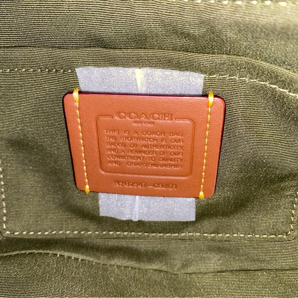 Coach ๐ leather purse New - Picture 6 of 12